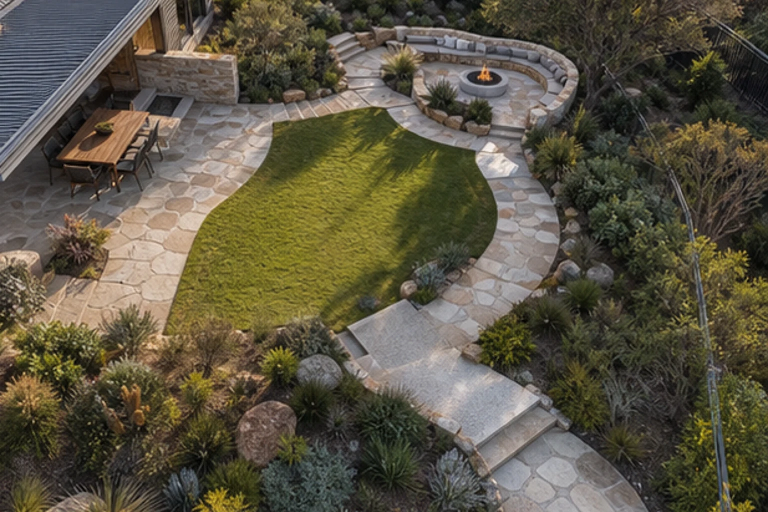 A Sandstone Coastal Garden for a Sydney Home - image 1