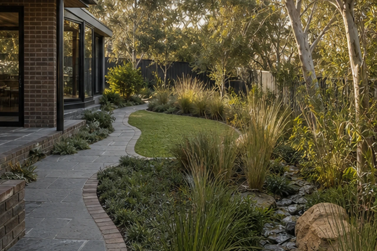 A Layered Native Courtyard for a Melbourne Residence – Outdoor experience