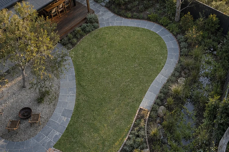 A Layered Native Courtyard for a Melbourne Residence