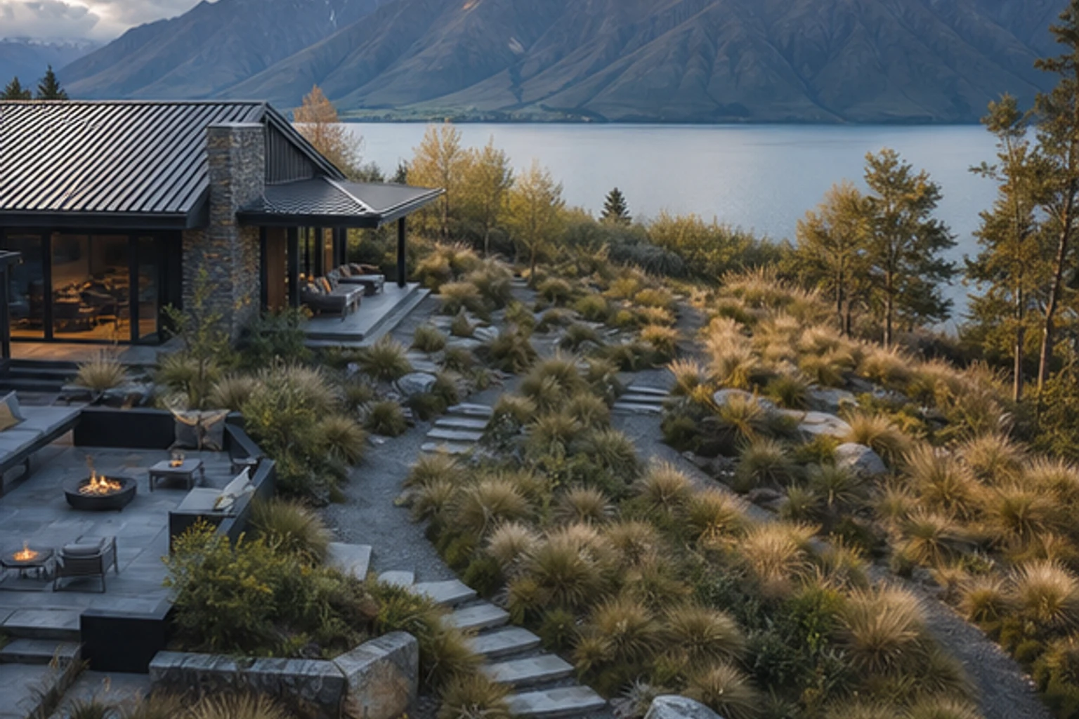 An Alpine Meadow Garden for a Queenstown Retreat - image 1
