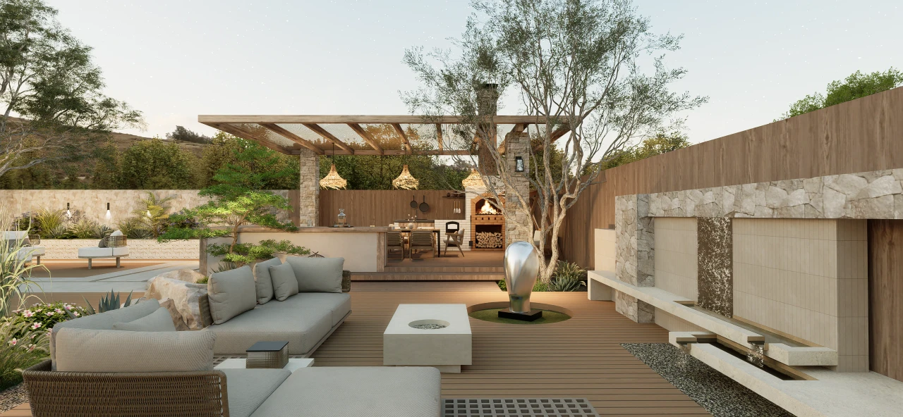 Climate-Responsive Dry Landscape – Outdoor experience